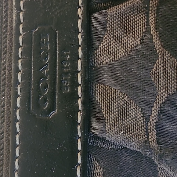 Coach Monogrammed Wristlet - Picture 2 of 5